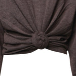 Maglia in lana con nodo 348726  MAGDA BUTRYM 