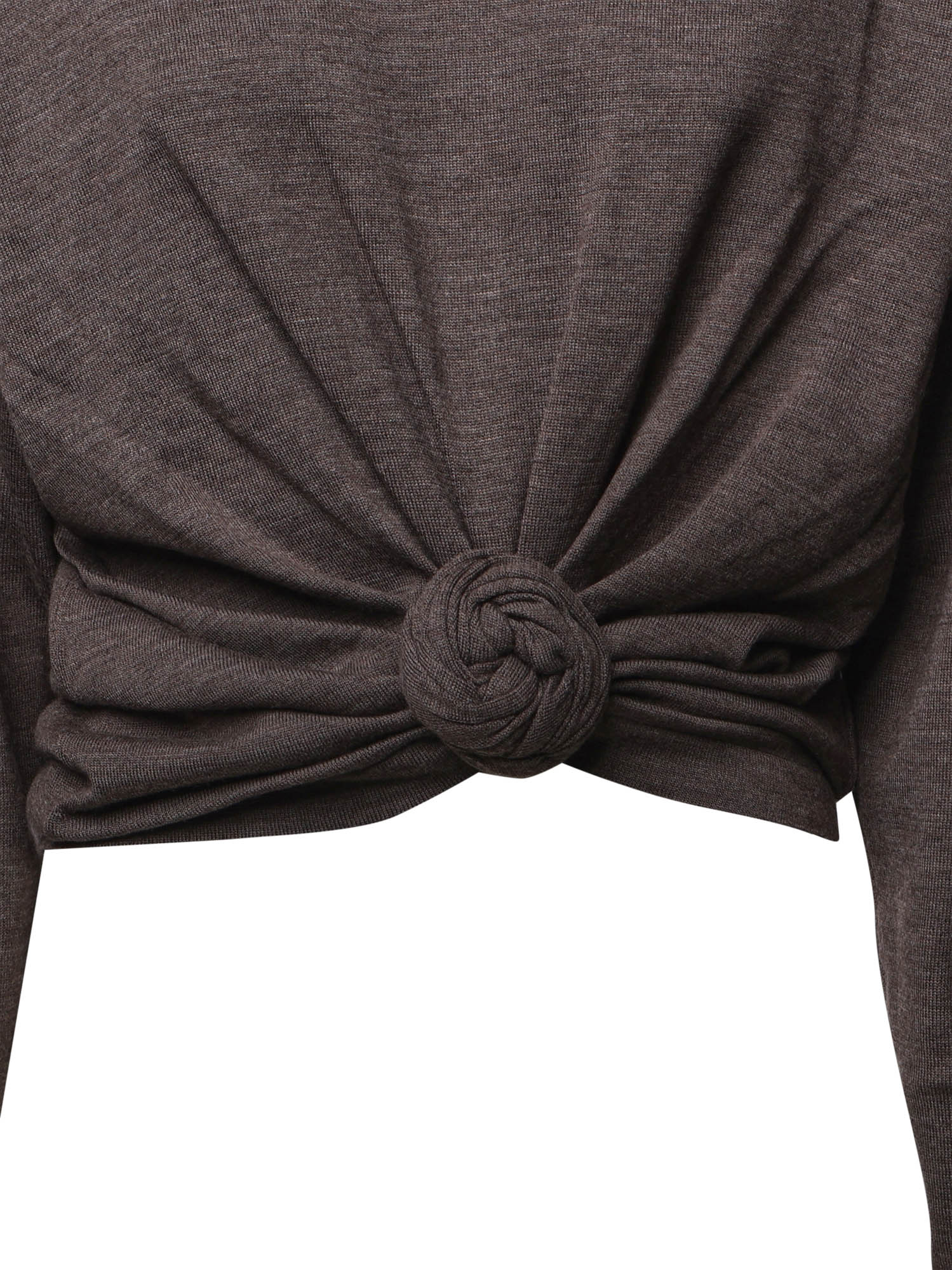 Maglia in lana con nodo 348726  MAGDA BUTRYM 