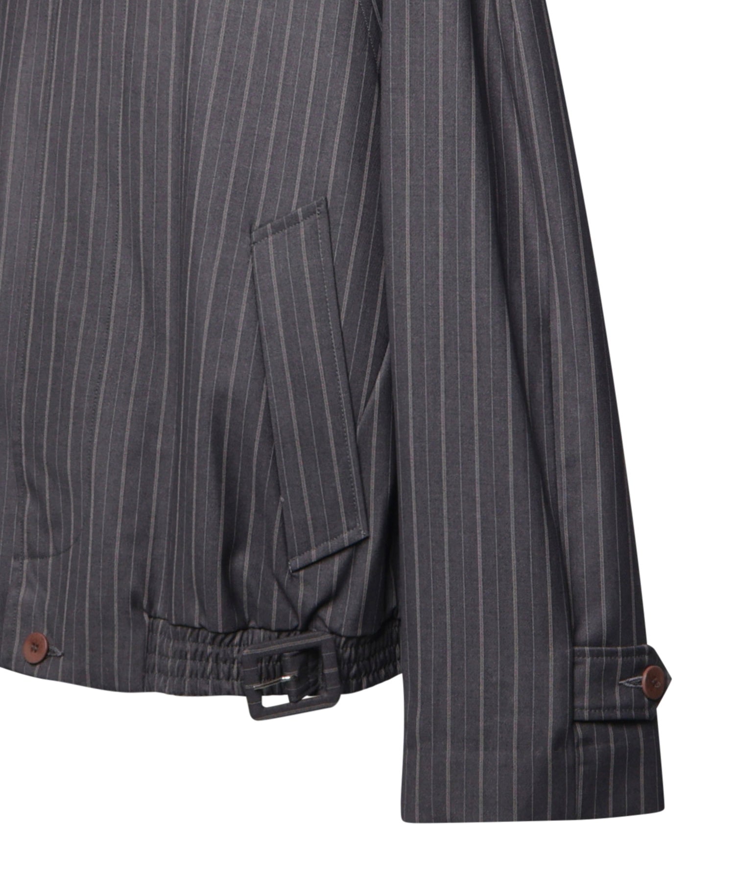 Giacca gessata con cintura MGFW26OW01720 6055 MAGLIANO 