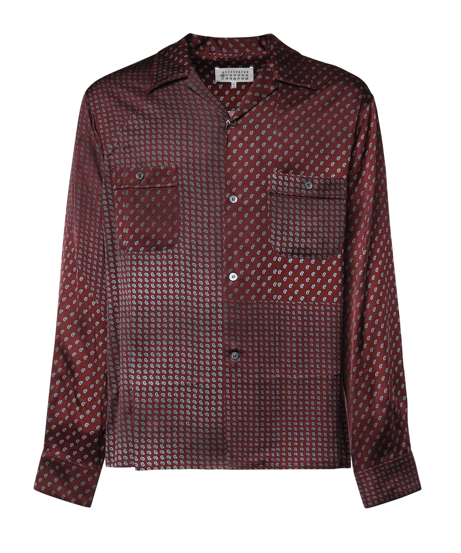 Camicia con stampa Paisley S50DT0083 M36040229S MAISON MARGIELA 