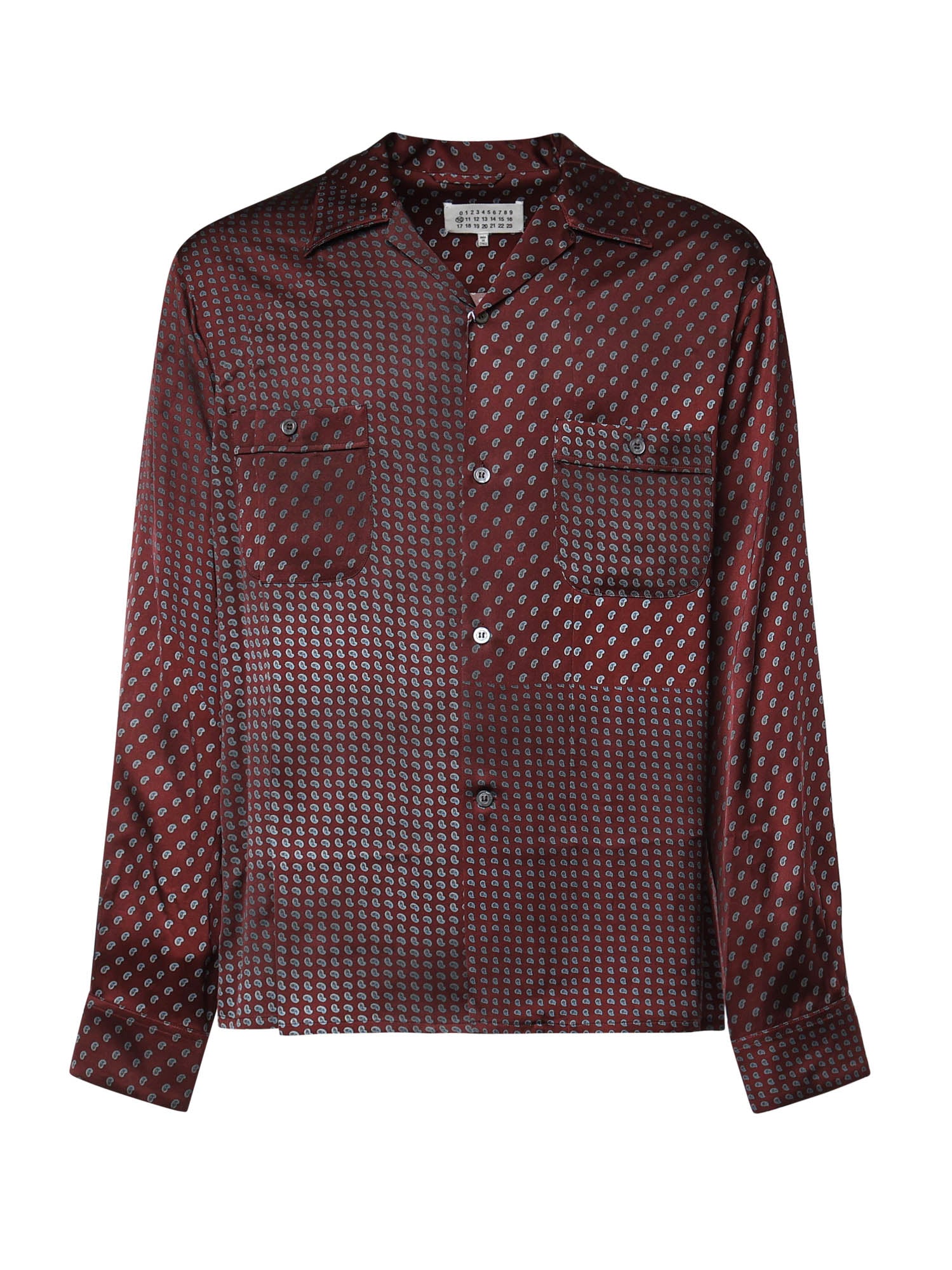 Camicia con stampa Paisley S50DT0083 M36040229S MAISON MARGIELA 