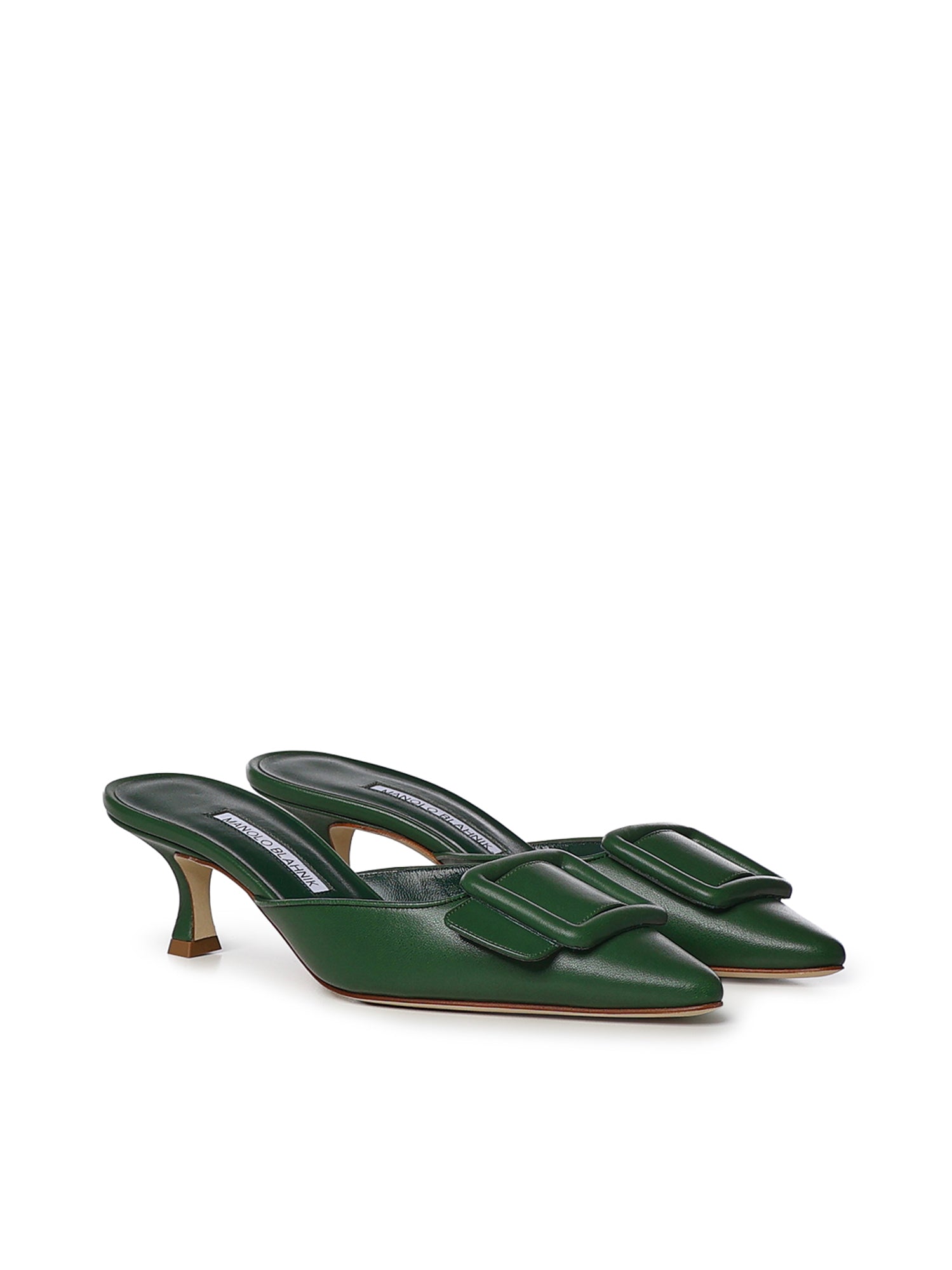 Mules Maysale in nappa 2190255 3097 MANOLO BLAHNIK 