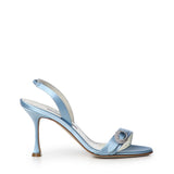Sandali slingback Zutosan in raso 3263291 4535 MANOLO BLAHNIK 