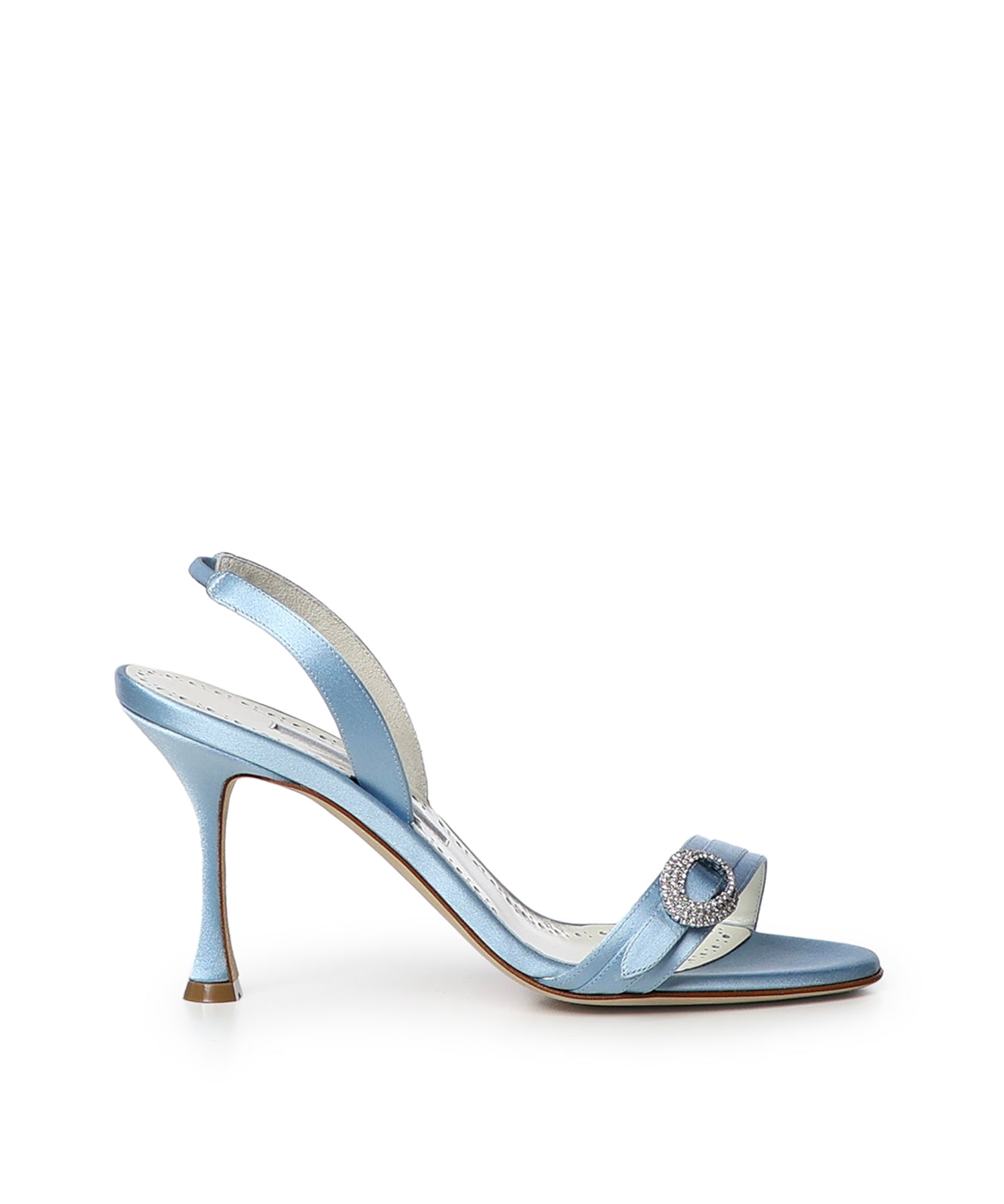 Sandali slingback Zutosan in raso 3263291 4535 MANOLO BLAHNIK 