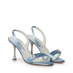 Sandali slingback Zutosan in raso 3263291 4535 MANOLO BLAHNIK 