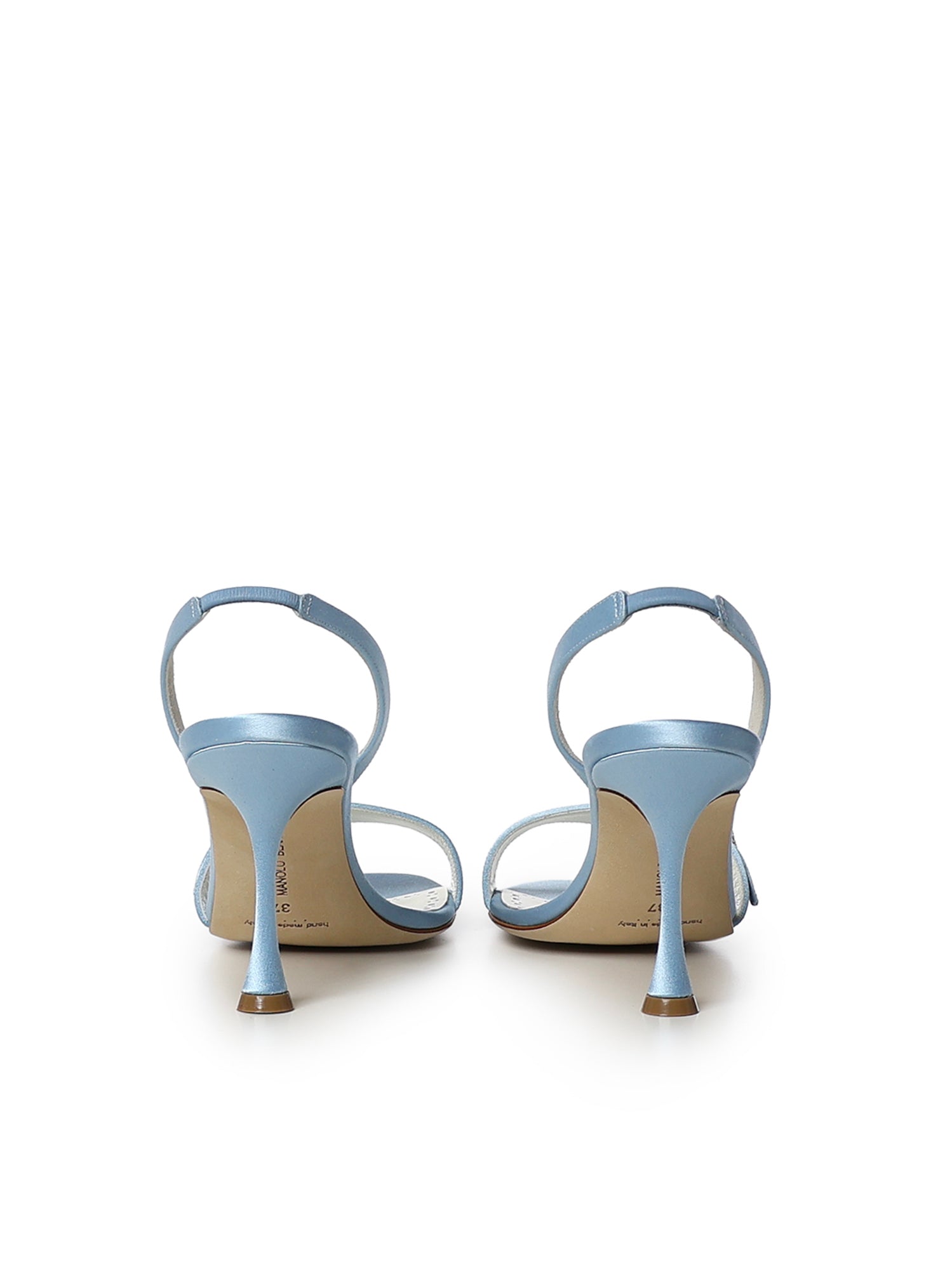 Sandali slingback Zutosan in raso 3263291 4535 MANOLO BLAHNIK 