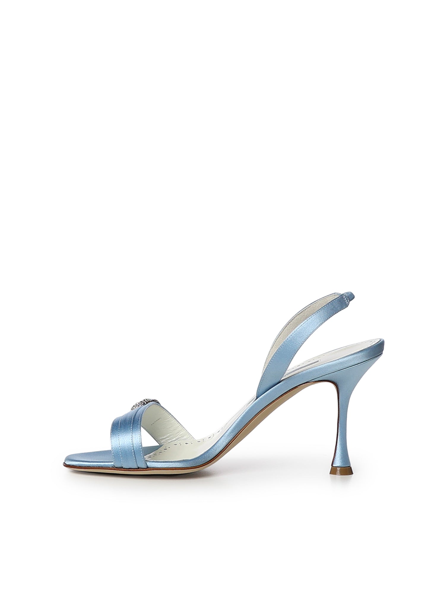 Sandali slingback Zutosan in raso 3263291 4535 MANOLO BLAHNIK 
