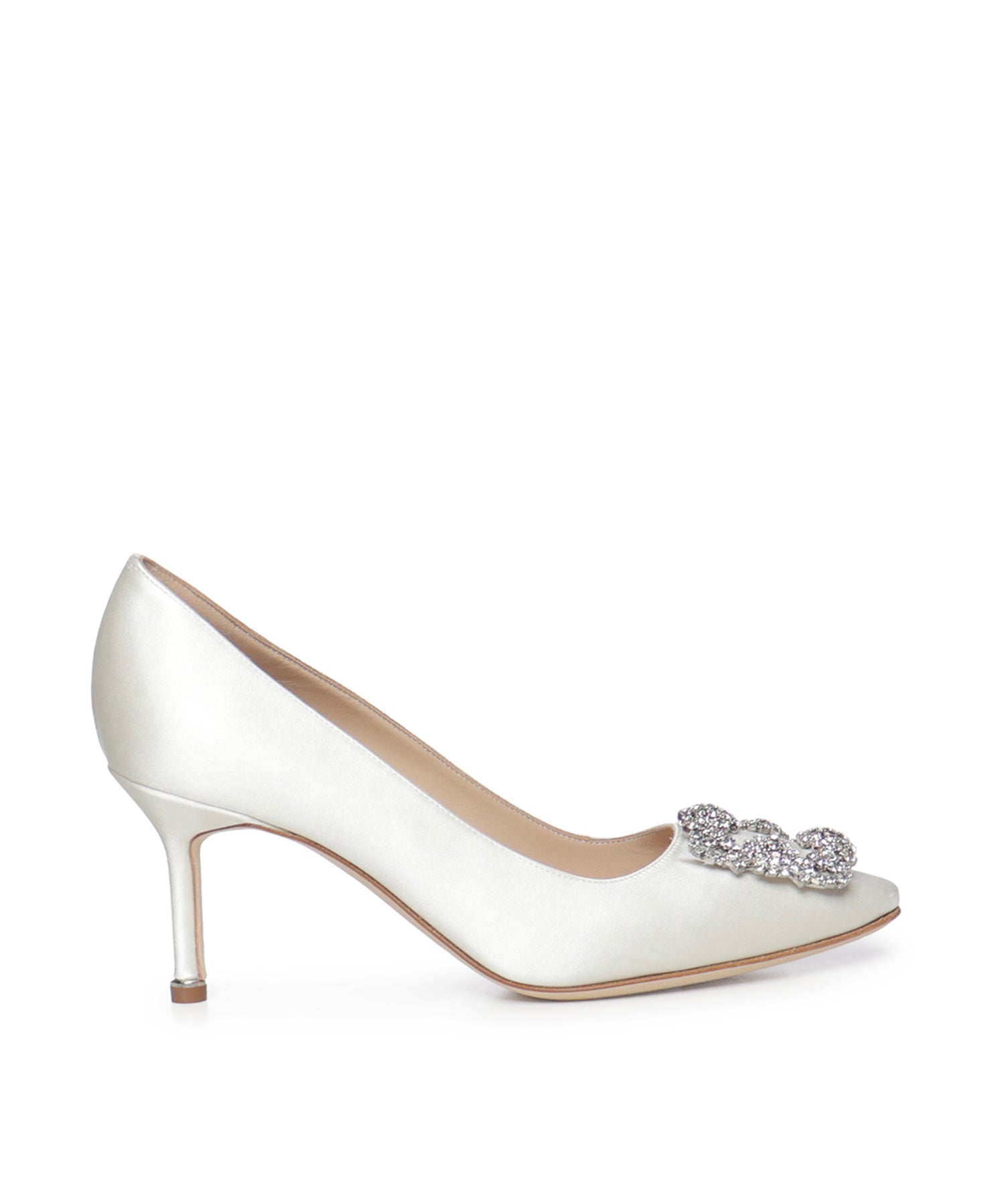 Pumps Hangisi in raso 9XX0316 1309 MANOLO BLAHNIK 