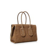Borsa Babe City Tote in camoscio 2F6HTT005H01 247 MARC JACOBS 