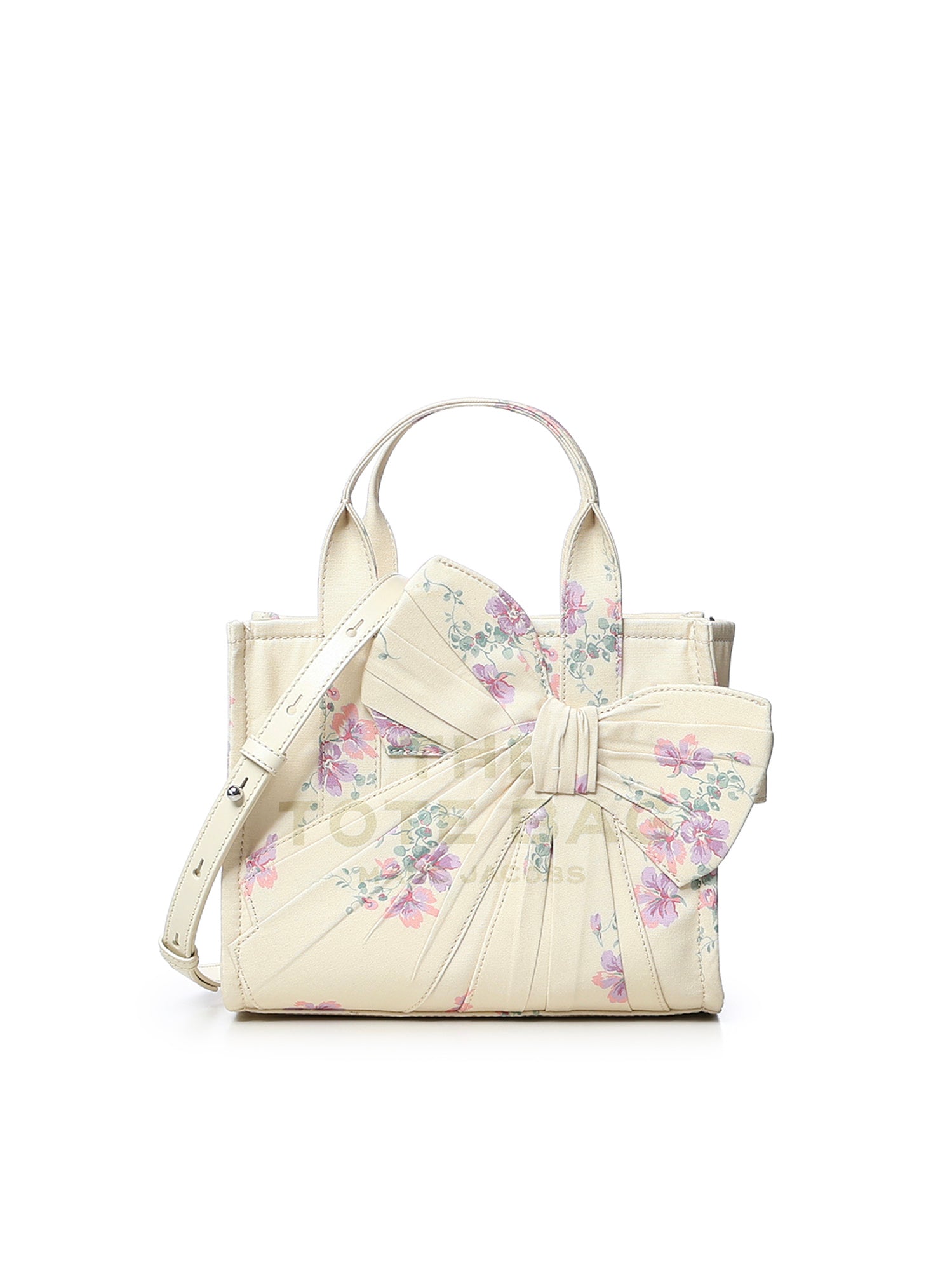 Borsa tote Bow small in tela di cotone 2F6HTT033H02 107 MARC JACOBS 