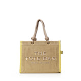 Borsa The Large Tote Intrecciata con logo 2P6HTT020H02 255 MARC JACOBS 