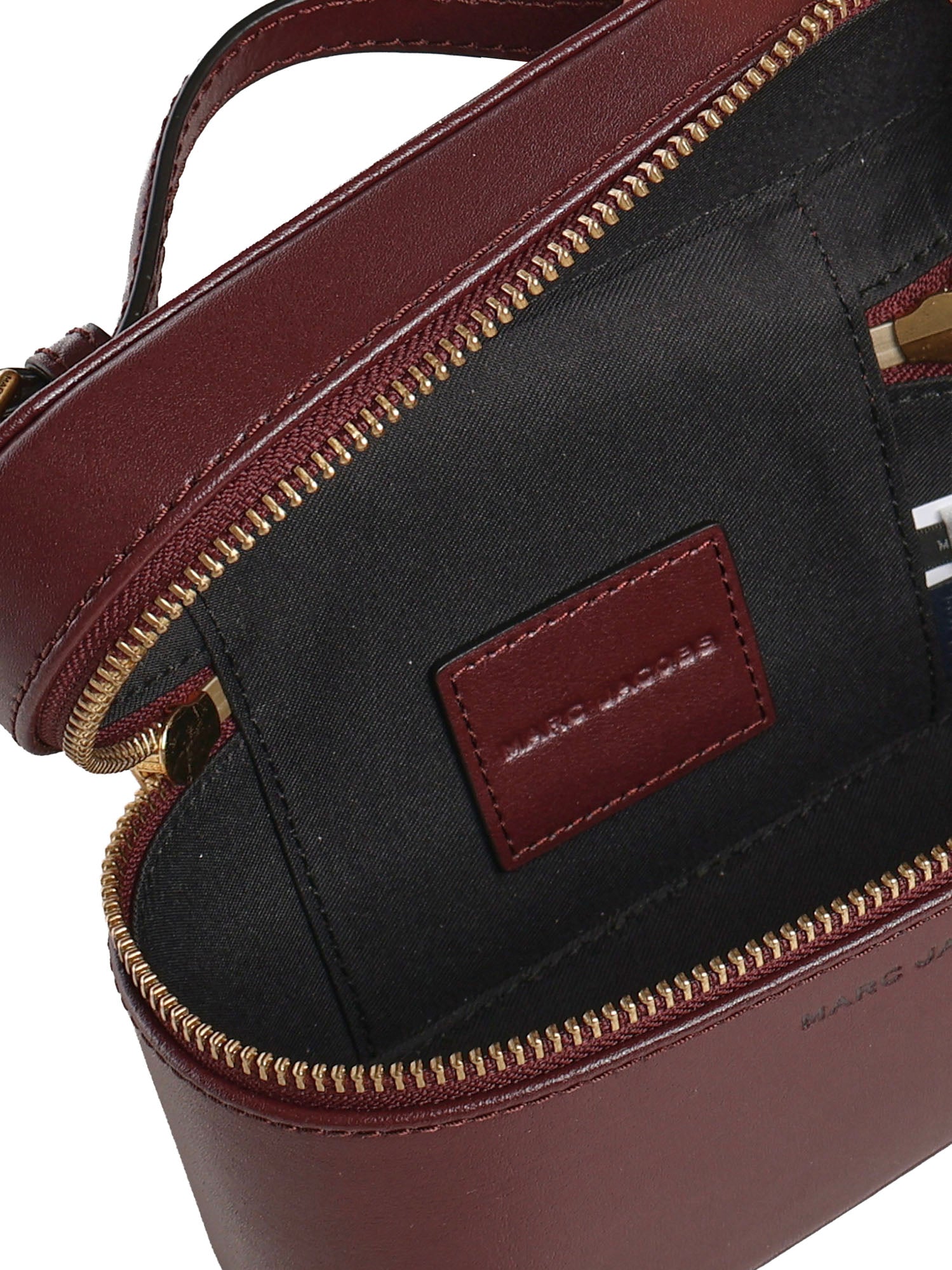 Borsa Vanity in pelle con logo 2P6SMN009S01 935 MARC JACOBS 