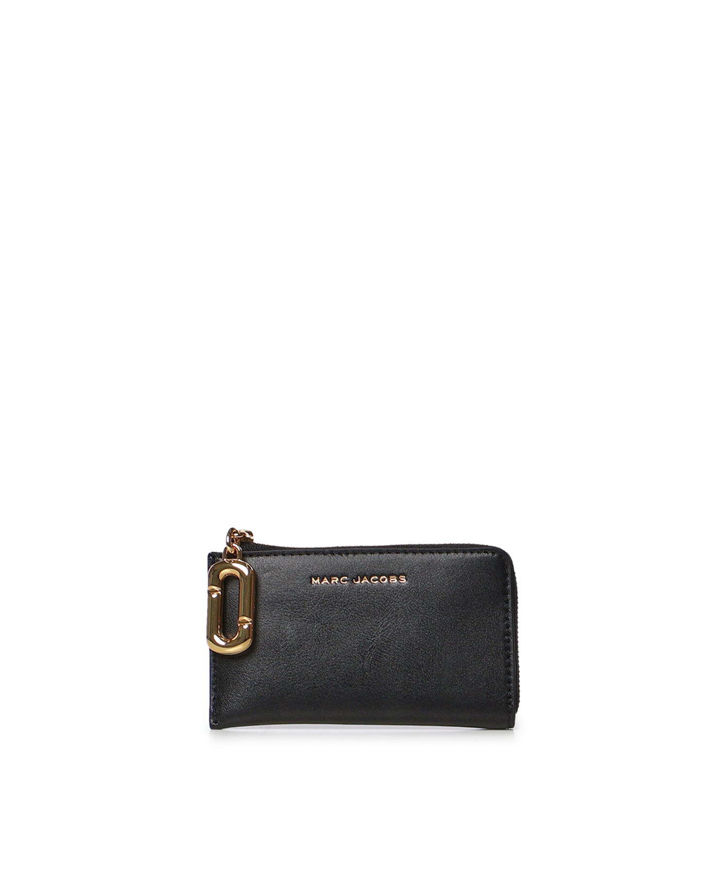 Portafoglio in pelle con logo<BR/> 2P6SMP018S01 001 MARC JACOBS 