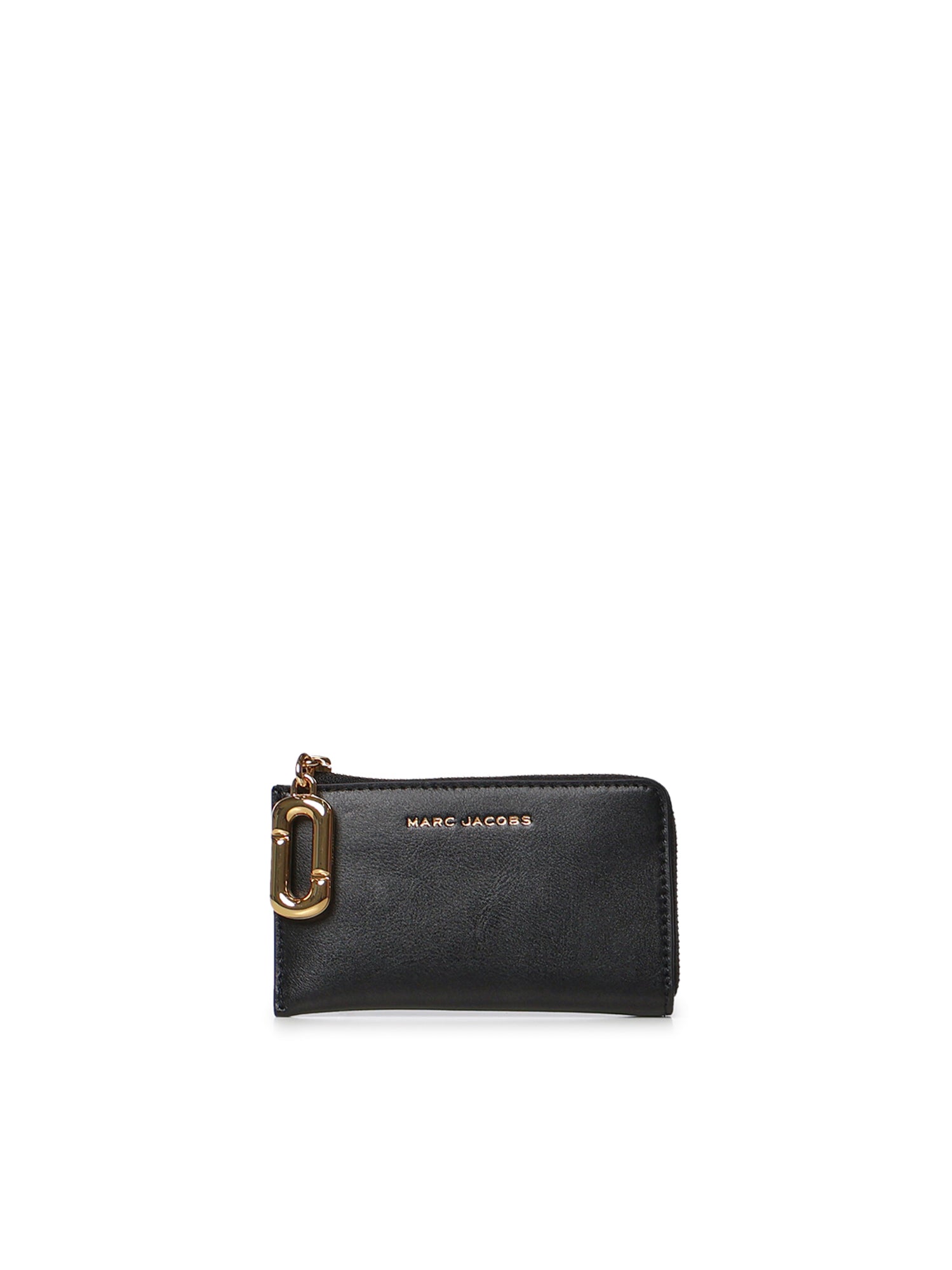 Portafoglio in pelle con logo<BR/> 2P6SMP018S01 001 MARC JACOBS 