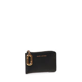 Portafoglio in pelle con logo<BR/> 2P6SMP018S01 001 MARC JACOBS 
