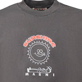T-shirt in cotone con stampa HUJY0223GP USCZ30TCN55 MARNI 