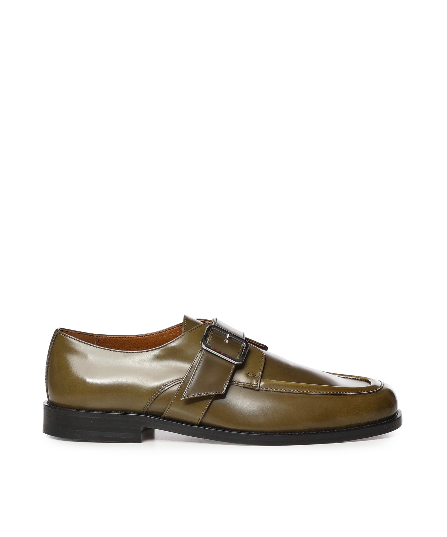 Mocassino in pelle sfumata con fibbia<BR/><BR/> MOMR008302 P4979ZP012 MARNI 