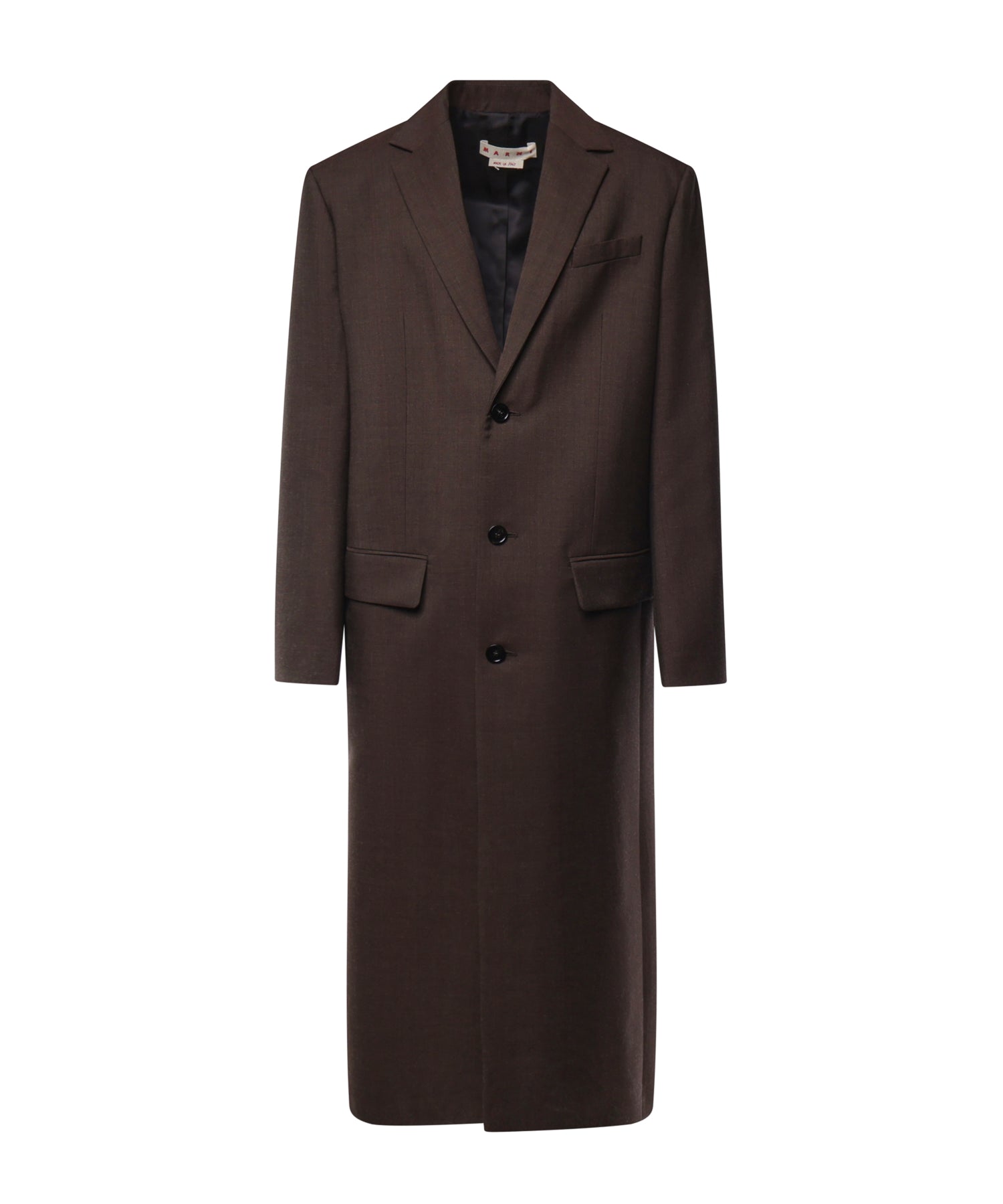 Cappotto lungo in lana TUMU0164U0 UTWA5600M83 MARNI 