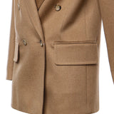 Blazer in cammello zibellinato 2621046012600 001 MAX MARA 
