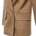 Blazer in cammello zibellinato 2621046012600 001 MAX MARA 