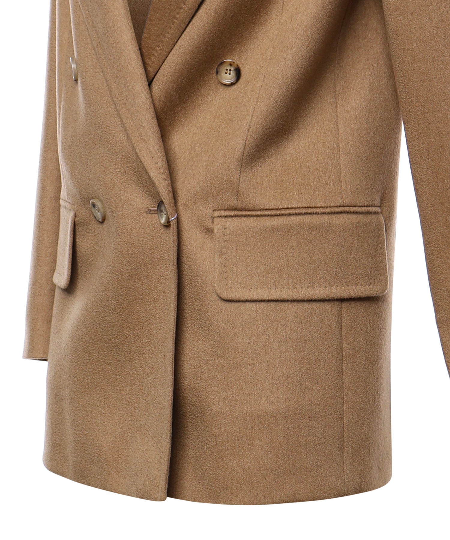 Blazer in cammello zibellinato 2621046012600 001 MAX MARA 