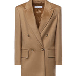 Blazer in cammello zibellinato 2621046012600 001 MAX MARA 