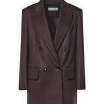 Blazer in cammello zibellinato 2621046012600 044 MAX MARA 