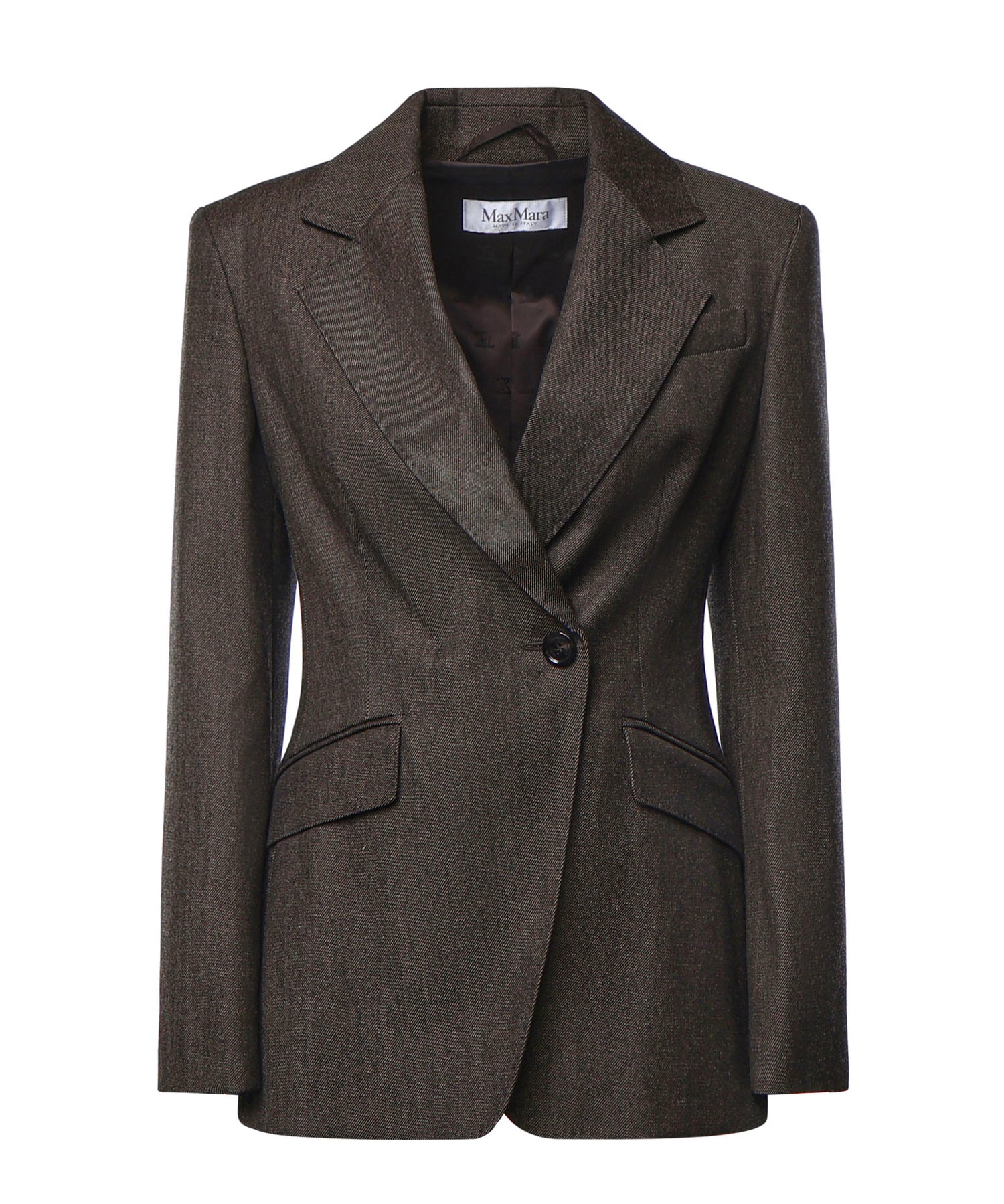 Blazer in lana effetto denim 2621046022600 057 MAX MARA 