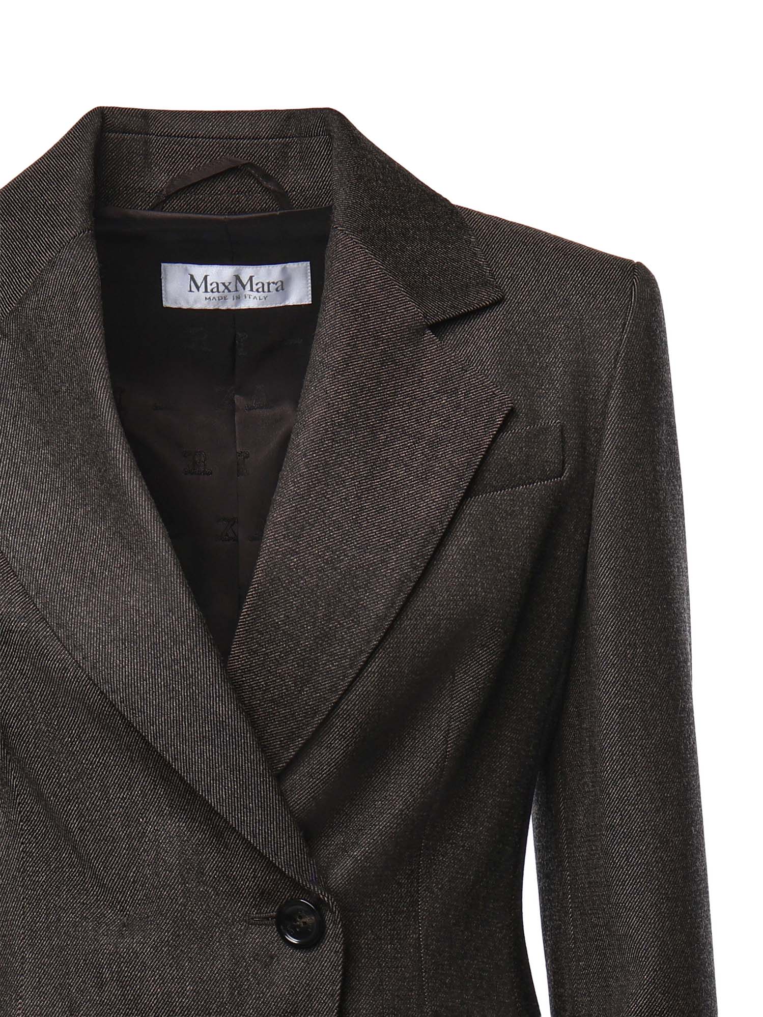 Blazer in lana effetto denim 2621046022600 057 MAX MARA 