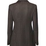 Blazer in lana effetto denim 2621046022600 057 MAX MARA 