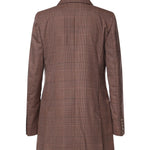 Blazer doppiopetto in lana Principe di Galles<BR/> 2621046052600 002 MAX MARA 