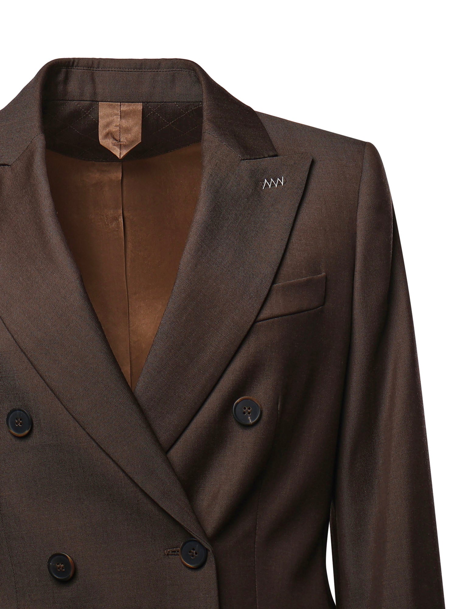 Blazer doppiopetto in gabardina di lana 2621046131600 008 MAX MARA 