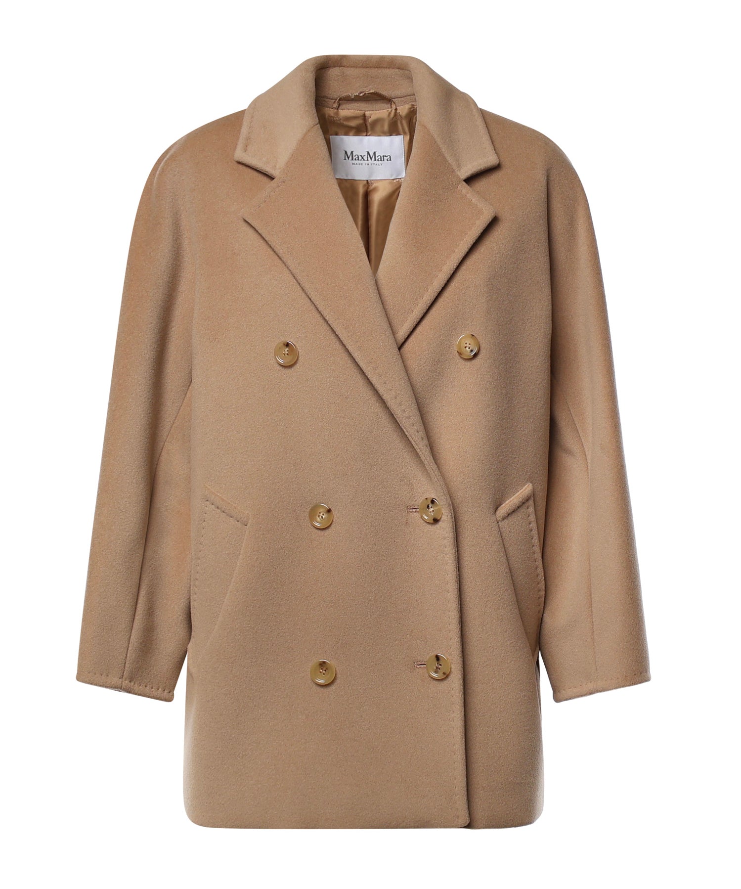 Cappotto 101801 Icon cropped in lana e cashmere 2621086021600 001 MAX MARA 