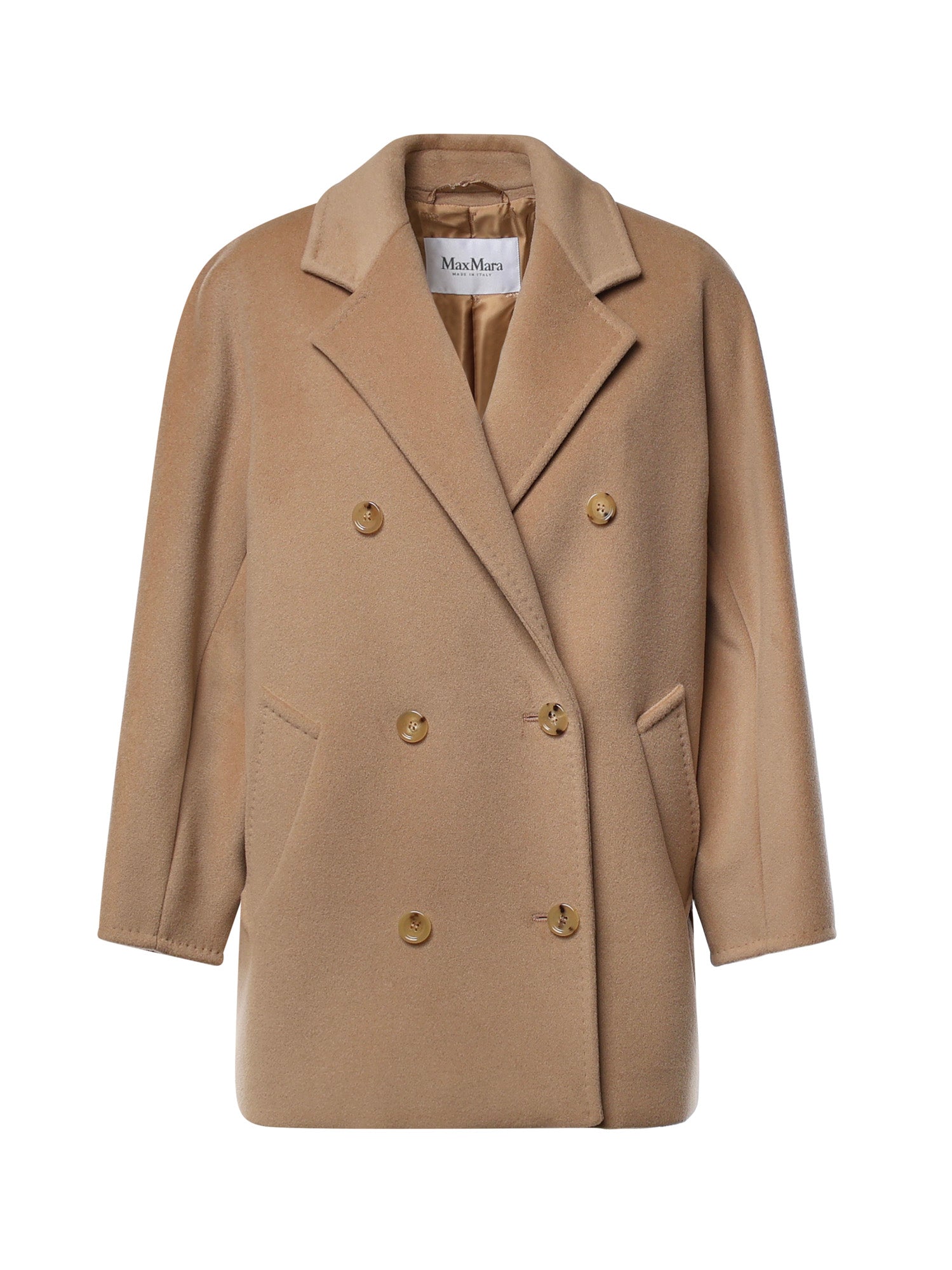 Cappotto 101801 Icon cropped in lana e cashmere 2621086021600 001 MAX MARA 