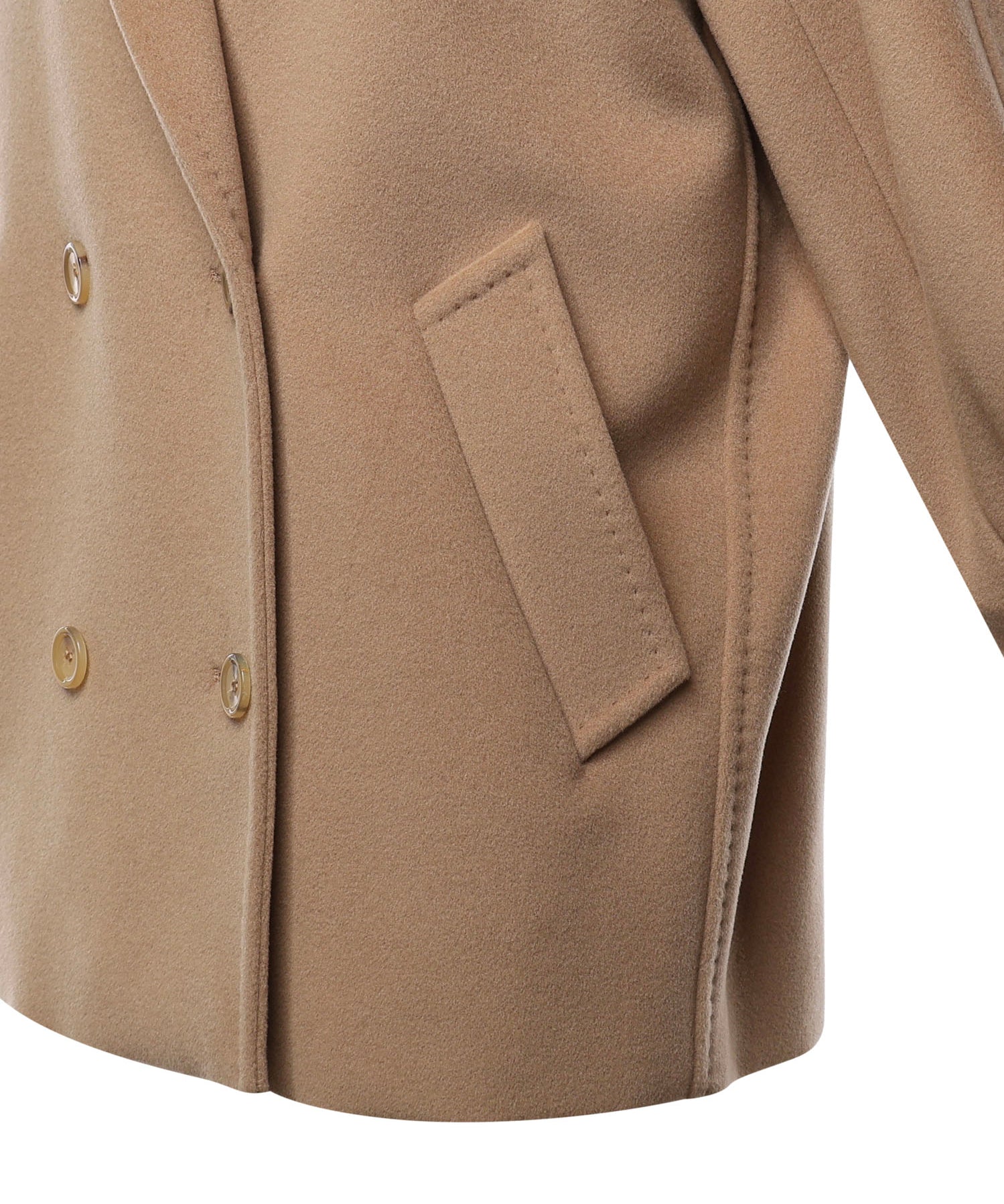 Cappotto 101801 Icon cropped in lana e cashmere 2621086021600 001 MAX MARA 
