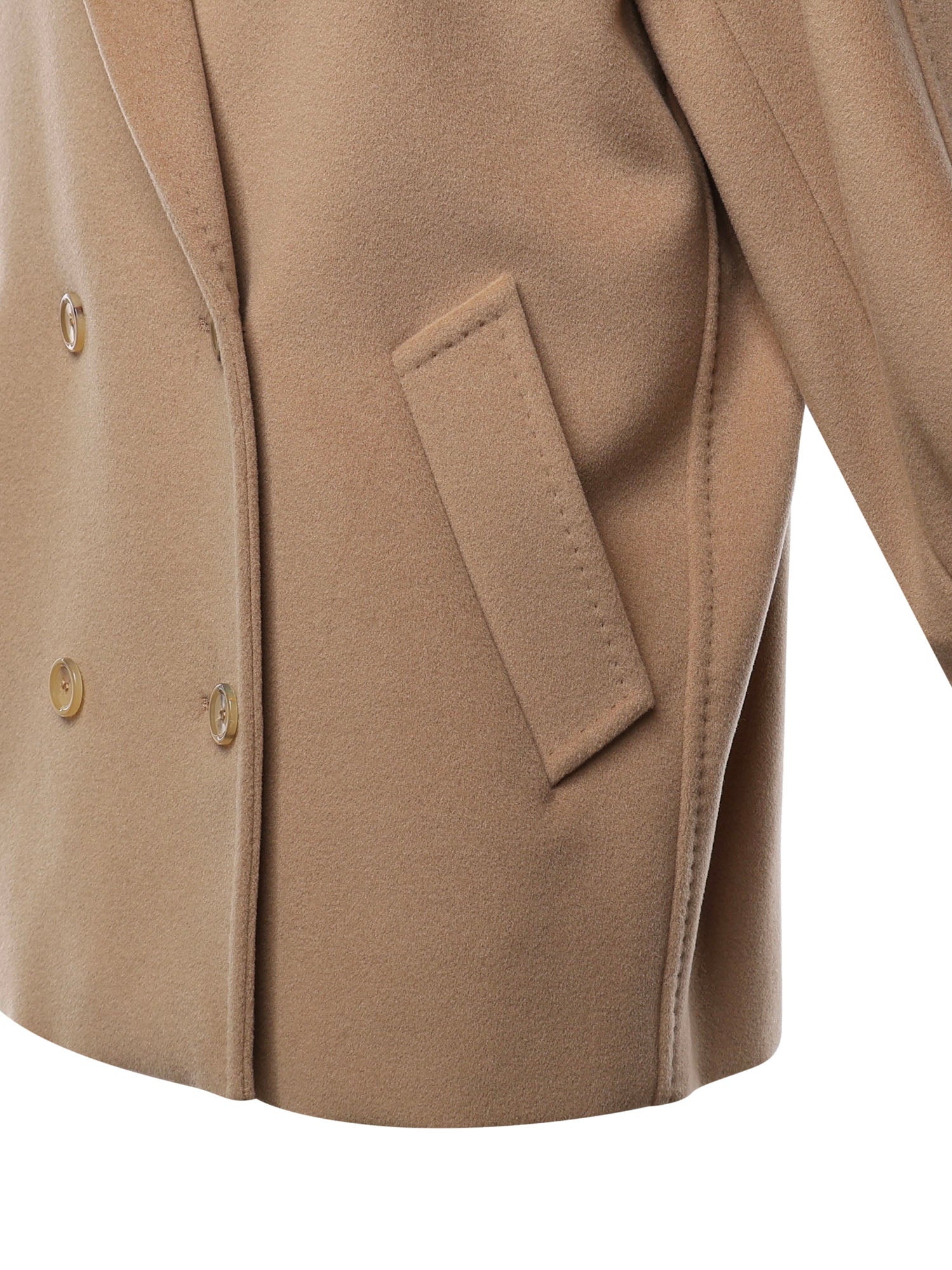 Cappotto 101801 Icon cropped in lana e cashmere 2621086021600 001 MAX MARA 