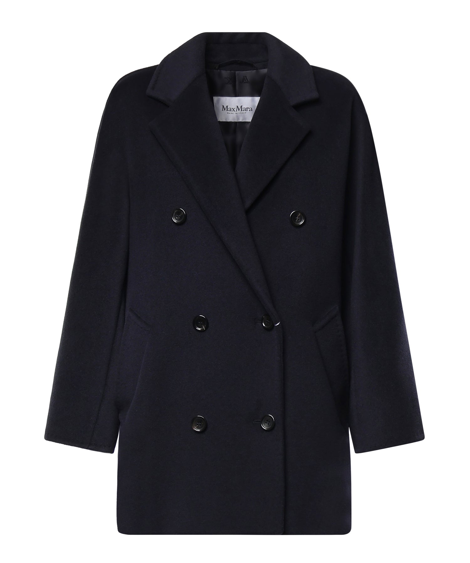 Cappotto 101801 Icon cropped in lana e cashmere 2621086021600 005 MAX MARA 