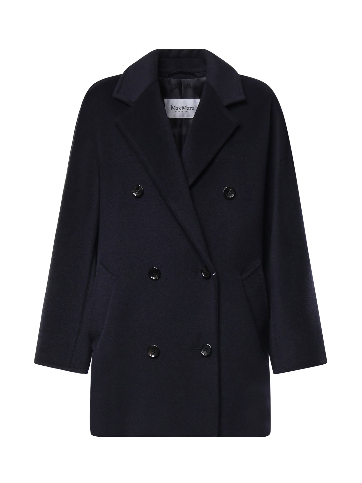 Cappotto 101801 Icon cropped in lana e cashmere 2621086021600 005 MAX MARA 
