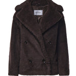 Giubbotto biker in tessuto Teddy di alpaca e lana 2621086092600 014 MAX MARA 