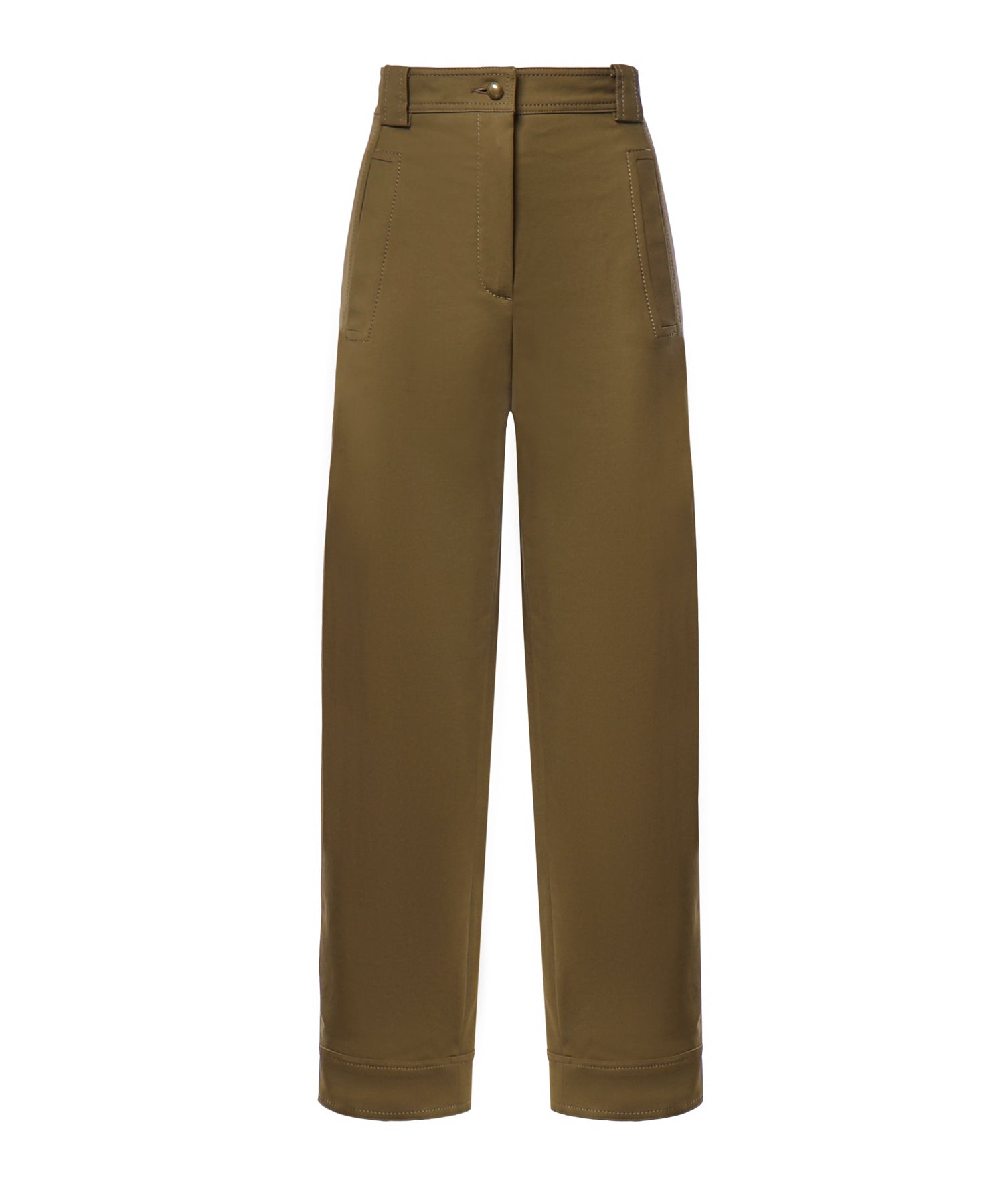 Pantalone in tela di cotone stretch 2621136111600 017 MAX MARA 
