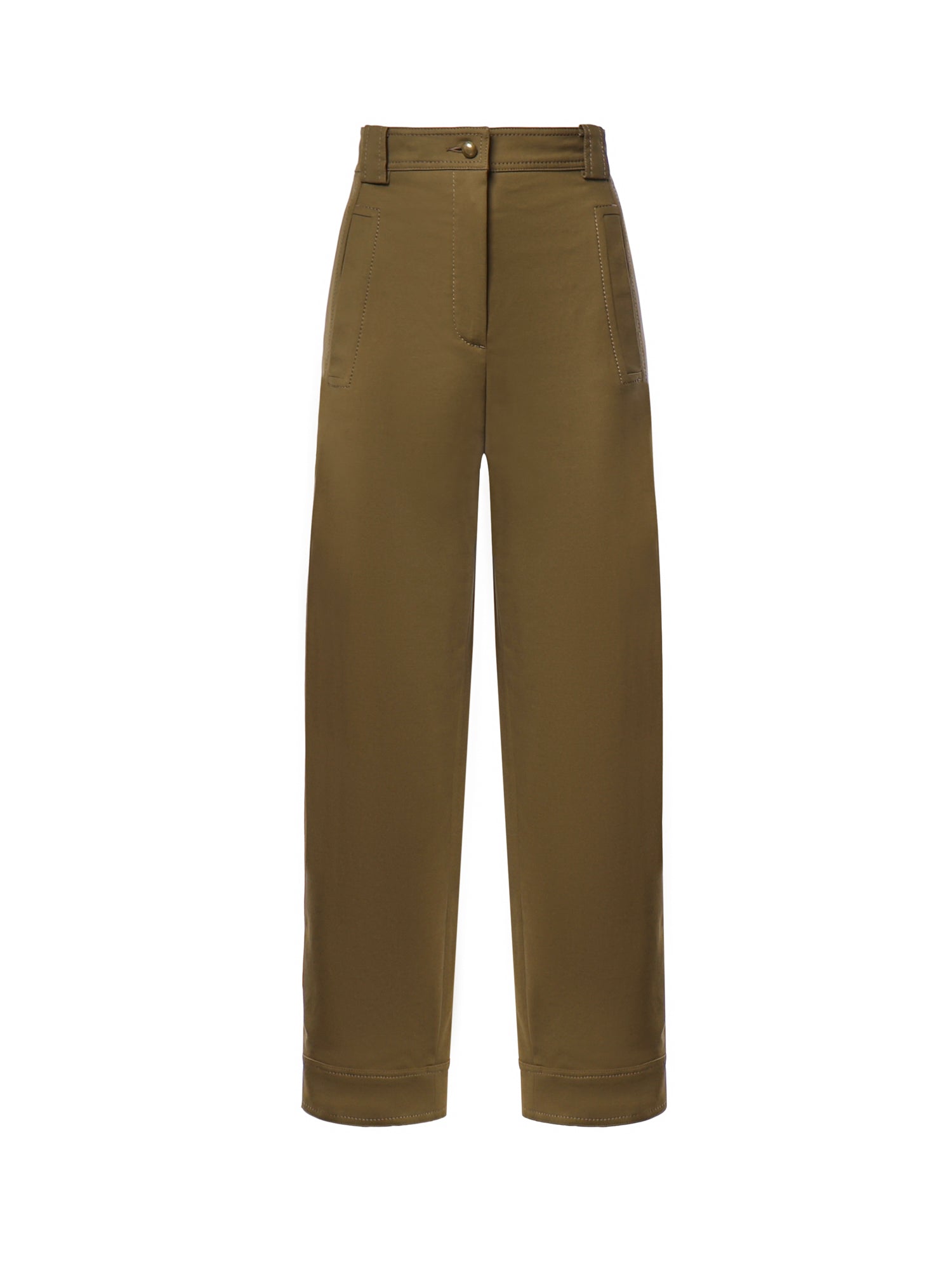 Pantalone in tela di cotone stretch 2621136111600 017 MAX MARA 