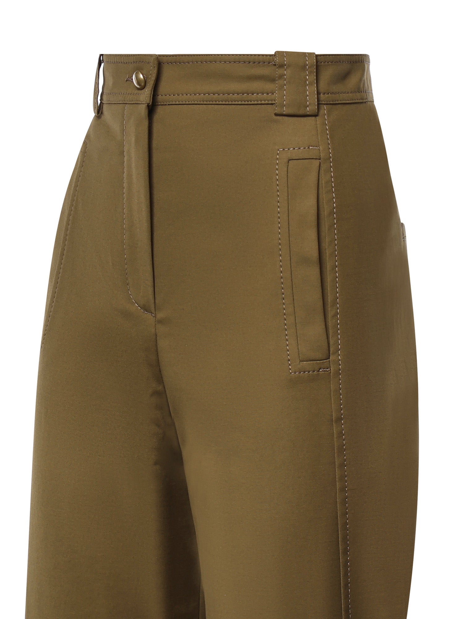 Pantalone in tela di cotone stretch 2621136111600 017 MAX MARA 
