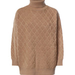 Dolcevita in lana e cashmere a losanghe 2621366172600 005 MAX MARA 
