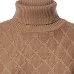 Dolcevita in lana e cashmere a losanghe 2621366172600 005 MAX MARA 