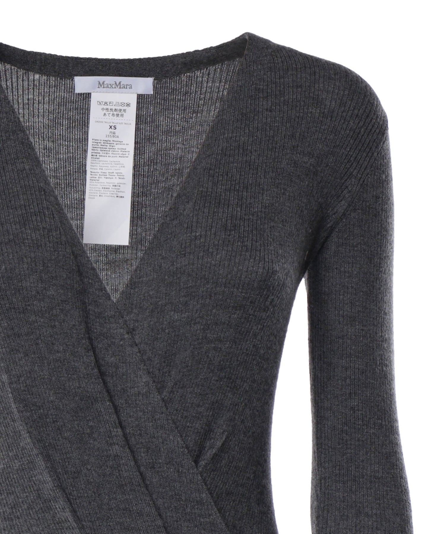 Maglia body in filato di cashmere 2621366282600 010 MAX MARA 