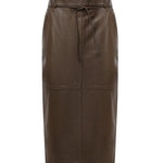 Gonna tubino in nappa 2621406011600 003 MAX MARA 