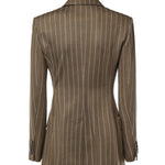 Blazer doppiopetto in jersey gessato 2621916051600 001 MAX MARA 