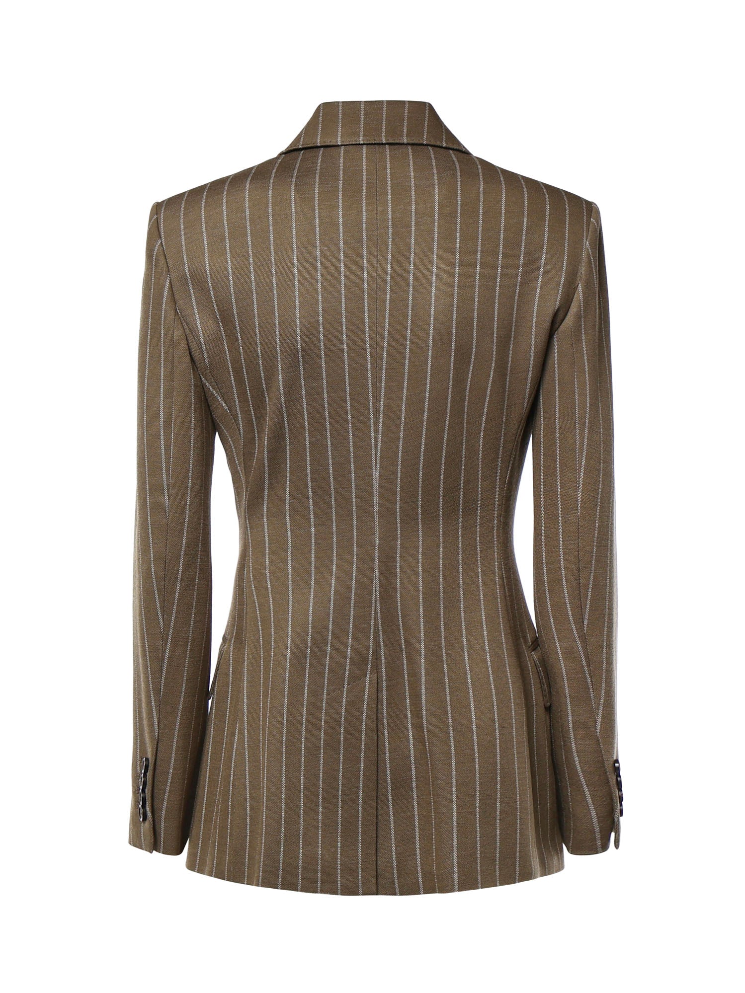 Blazer doppiopetto in jersey gessato 2621916051600 001 MAX MARA 