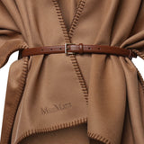 Mantella in lana con cintura 2624546121600 035 MAX MARA 