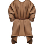 Mantella in lana con cintura 2624546121600 035 MAX MARA 